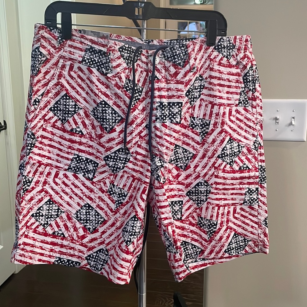 American Republic patriotic shorts, Size:34